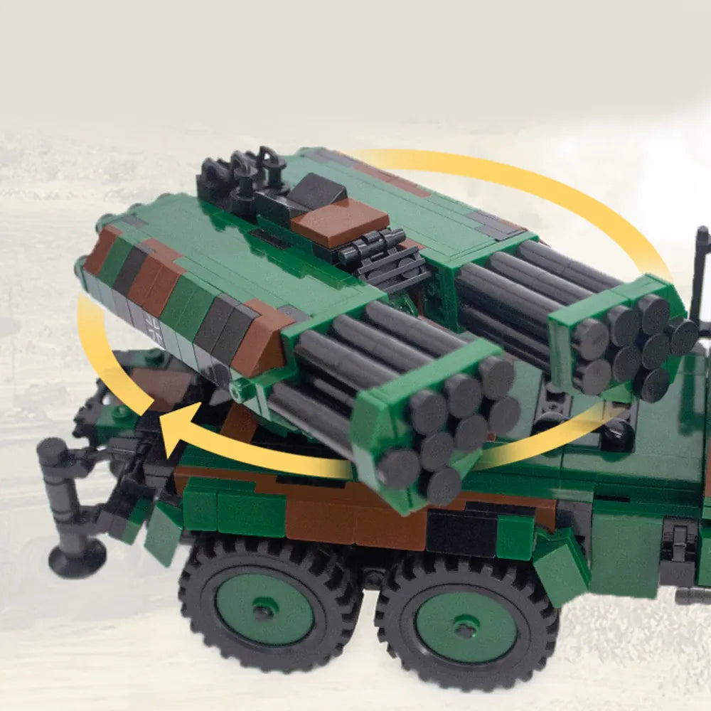 Brick MOC LARS 2 Military | 986pcs - Brick Car Merchant
