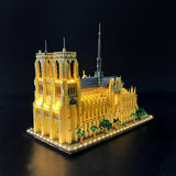 LEGO MOC LED Light Kit For 21061 LEGO Notre-Dame de Paris - Brick Car Merchant LEGO MOC LED Light Kit For 21061 LEGO Notre-Dame de Paris - Brick Car Merchant