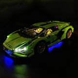 LEGO MOC LED Light Kit For 42115 LEGO Lamborghini SIAN FKP - Brick Car Merchant LEGO MOC LED Light Kit For 42115 LEGO Lamborghini SIAN FKP - Brick Car Merchant