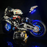 LEGO MOC LED Light Kit For 42130 LEGO BMW M 1000 RR Motorcycle - Brick Car Merchant LEGO MOC LED Light Kit For 42130 LEGO BMW M 1000 RR Motorcycle - Brick Car Merchant