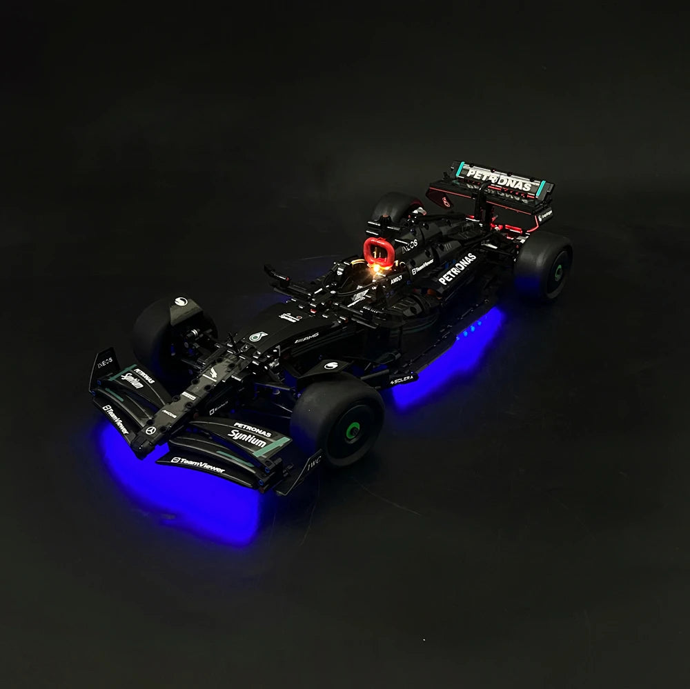 Brick MOC LED Light Kit For 42171 AMG F1 W14 E - Brick Car Merchant