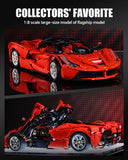 LEGO MOC LaFerrari C6 Sportcar Building Kit | Butterfly Doors, Paddle Shifter, Signature Features, 4739 pcs - Brick Car Merchant LEGO MOC LaFerrari C6 Sportcar Building Kit | Butterfly Doors, Paddle Shifter, Signature Features, 4739 pcs - Brick Car Merchant