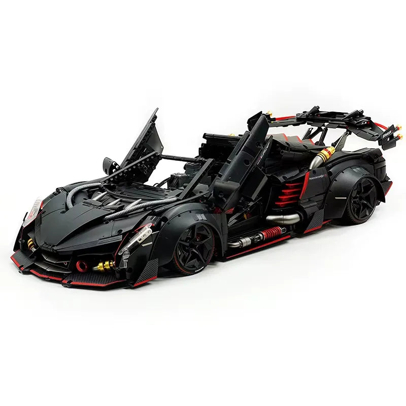 Brick MOC Lambo One-Offs Turbocharged | 3089pcs - Brick Car Merchant