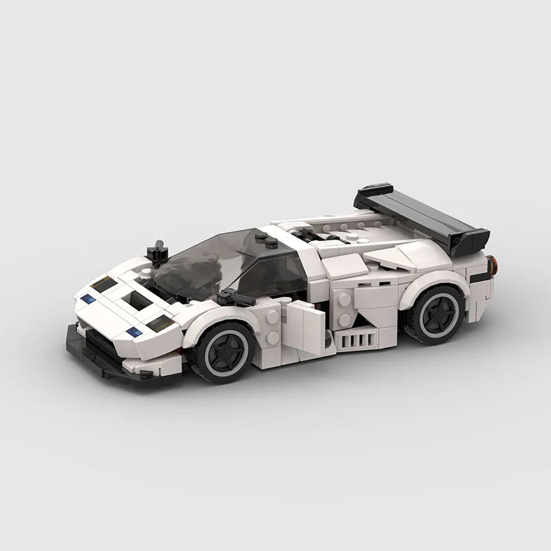 Brick MOC Lamborghini Diablo GT - Brick Car Merchant