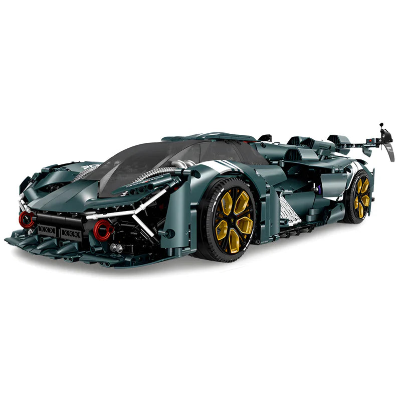 Brick MOC Lamborghini Millanio - The Ultimate Italian Concept | Remote Control, Electric Air Suspension, Electric Door, 3466 pcs - Brick Car Merchant