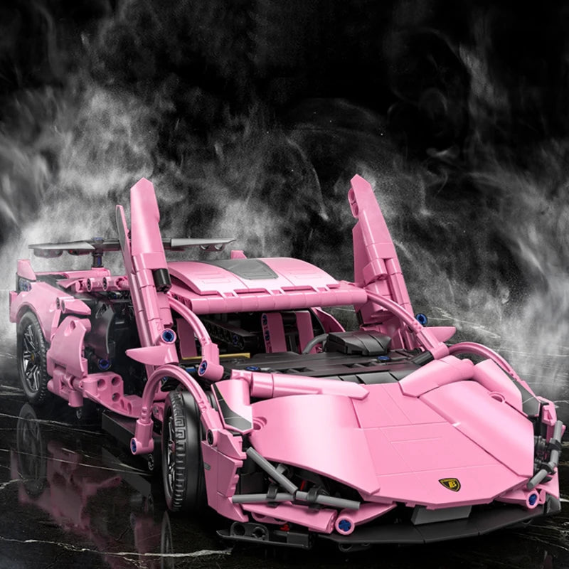 Brick MOC Lamborghini Sian | 1314 pcs - Brick Car Merchant