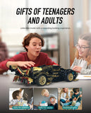 LEGO MOC Lamborghini V12 Black Sports Car | Remote Control, Opening Features, 1103 pcs - Brick Car Merchant LEGO MOC Lamborghini V12 Black Sports Car | Remote Control, Opening Features, 1103 pcs - Brick Car Merchant