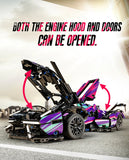 LEGO MOC Lamborghini V12 Sports Car | Remote Control, Opening Features, 1124 pcs - Brick Car Merchant LEGO MOC Lamborghini V12 Sports Car | Remote Control, Opening Features, 1124 pcs - Brick Car Merchant