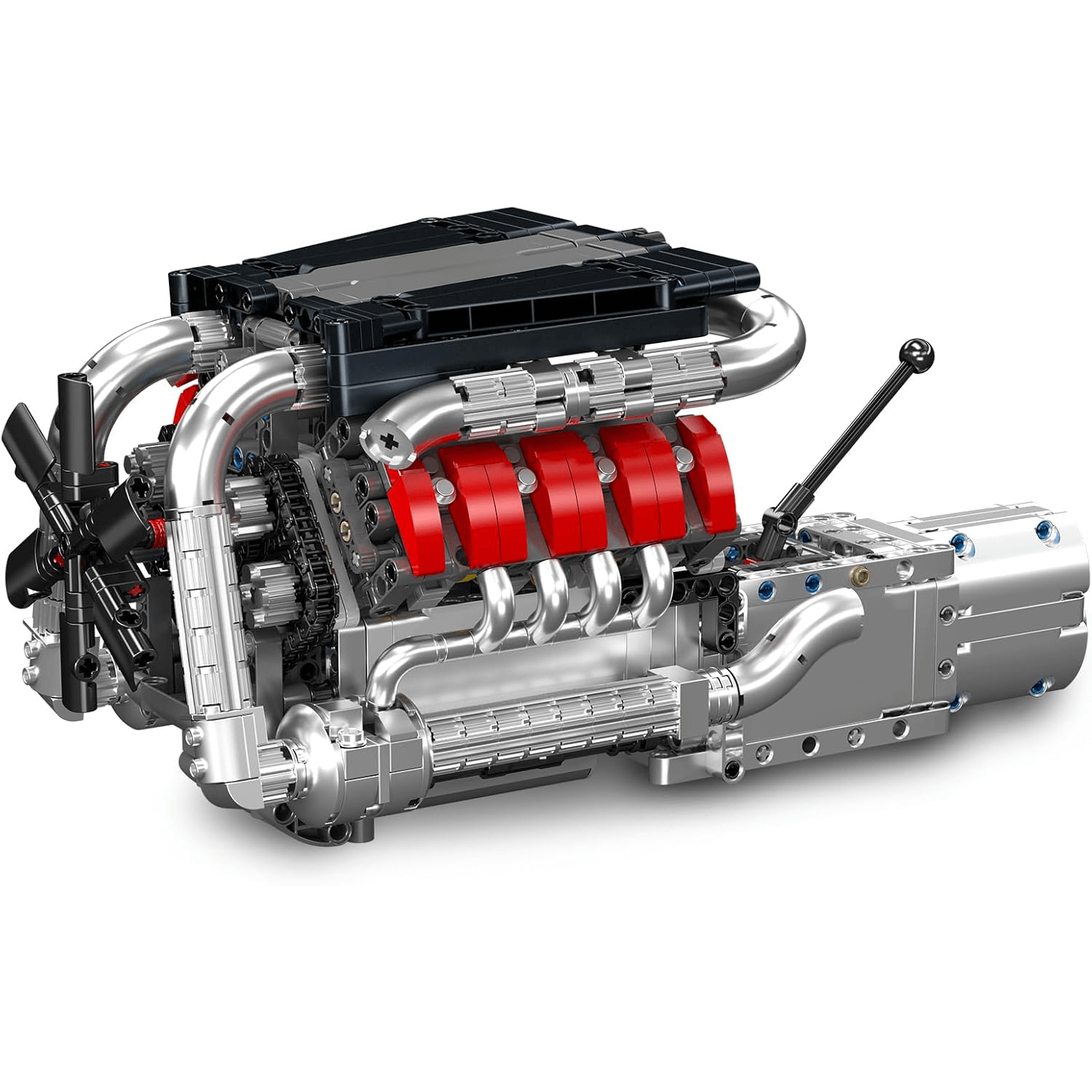 Brick MOC M8 Twin-Turbocharged V8 | 1169pcs - Brick Car Merchant