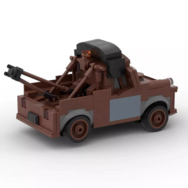 Brick MOC Mater Model - Brick Car Merchant