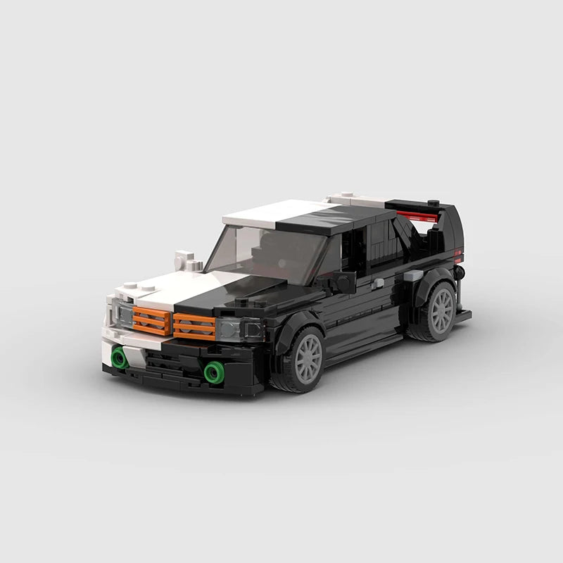 Brick MOC Mercedes Benz 190E (A$AP ROCKY Edition) - Brick Car Merchant