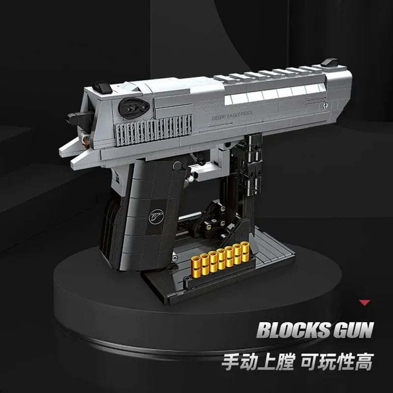 Brick MOC Military Desert Eagle | 795pcs - Brick Car Merchant