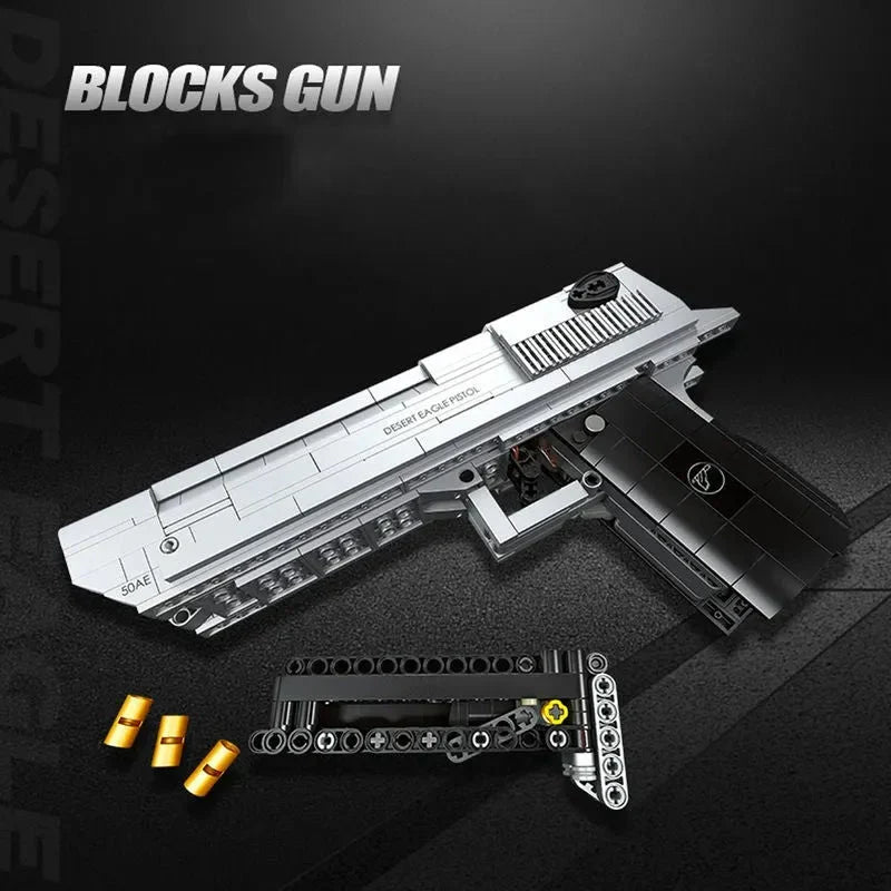 Brick MOC Military Desert Eagle | 795pcs - Brick Car Merchant