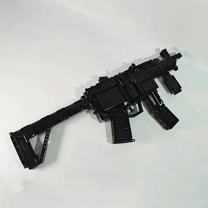 Brick MOC Military Motorized MP5 SMG | 796pcs - Brick Car Merchant