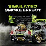 LEGO MOC Mini The British Bug | Remote Control, Electric Spray System, Electric Air Suspension, Electric Rear Wing, 2550 pcs - Brick Car Merchant LEGO MOC Mini The British Bug | Remote Control, Electric Spray System, Electric Air Suspension, Electric Rear Wing, 2550 pcs - Brick Car Merchant