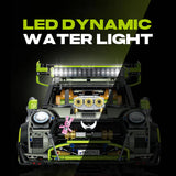 LEGO MOC Mini The British Bug | Remote Control, Electric Spray System, Electric Air Suspension, Electric Rear Wing, 2550 pcs - Brick Car Merchant LEGO MOC Mini The British Bug | Remote Control, Electric Spray System, Electric Air Suspension, Electric Rear Wing, 2550 pcs - Brick Car Merchant