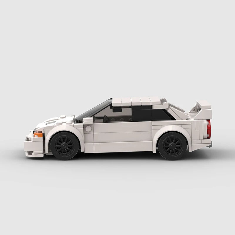 Brick MOC Mitsubishi Lancer EVO - Brick Car Merchant