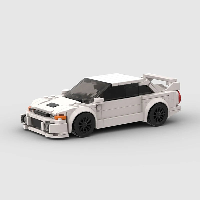 Brick MOC Mitsubishi Lancer EVO - Brick Car Merchant