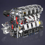 LEGO MOC Motorised L4 Gasoline Engine | 1786 pcs - Brick Car Merchant LEGO MOC Motorised L4 Gasoline Engine | 1786 pcs - Brick Car Merchant