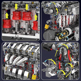 LEGO MOC Motorised L4 Gasoline Engine | 1786 pcs - Brick Car Merchant LEGO MOC Motorised L4 Gasoline Engine | 1786 pcs - Brick Car Merchant