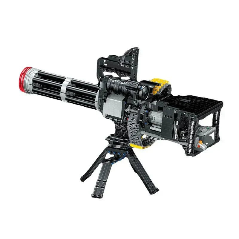 Brick MOC Motorized Gatling Heavy Machine | 1935pcs - Brick Car Merchant