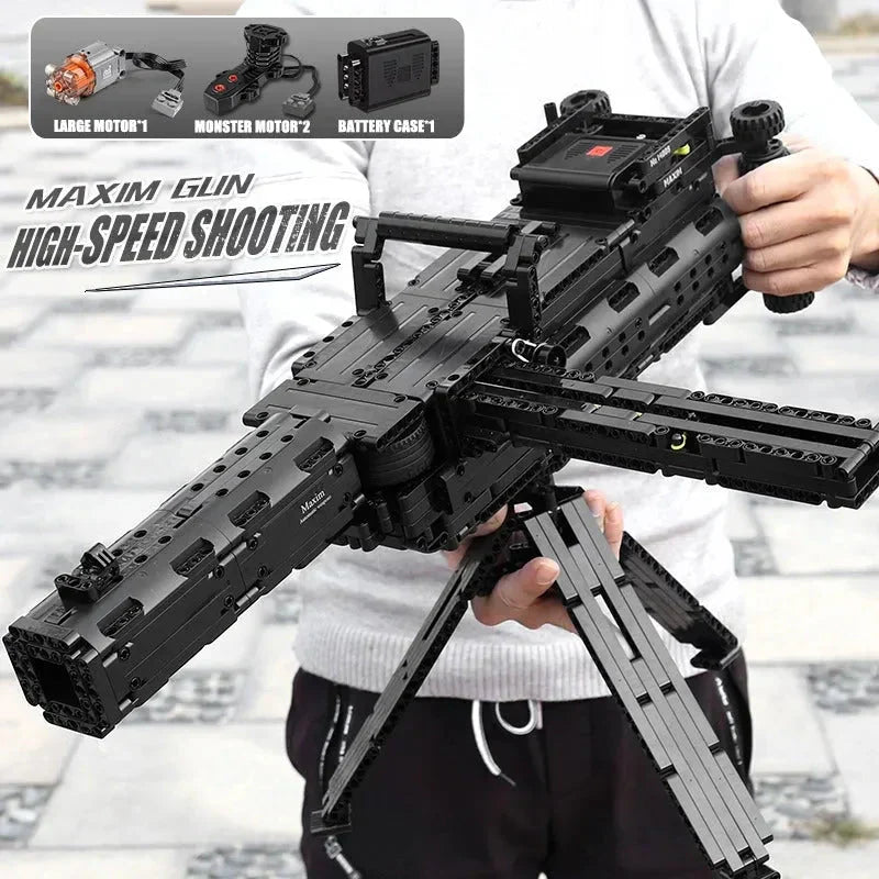 Brick MOC Motorized Maxim Burst | 1399pcs - Brick Car Merchant