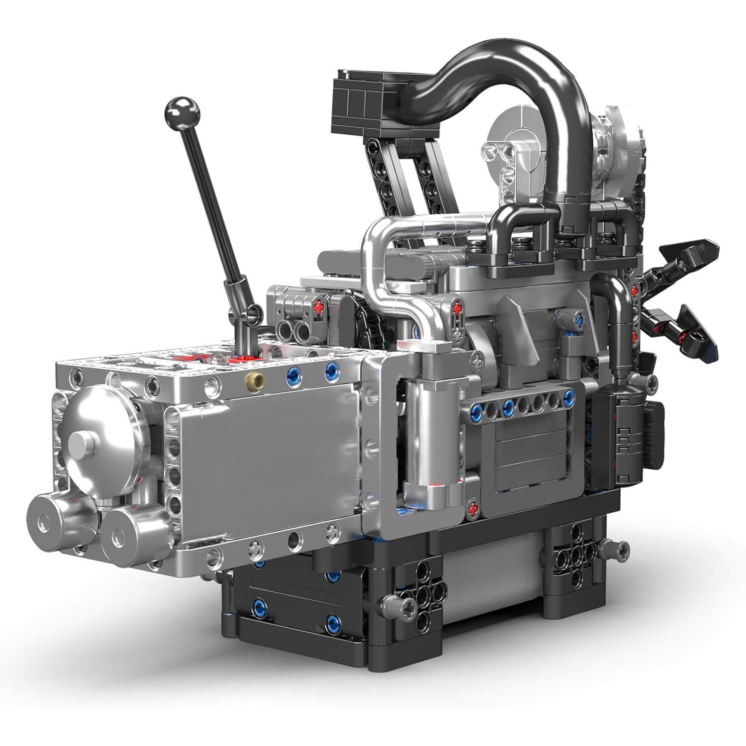 Brick MOC Motorized Rotary Engine | 1129pcs - Brick Car Merchant