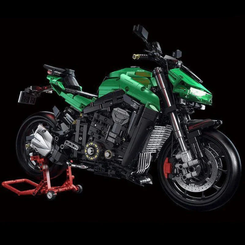 Brick MOC Naked Sport Bike R | 2088pcs - Brick Car Merchant