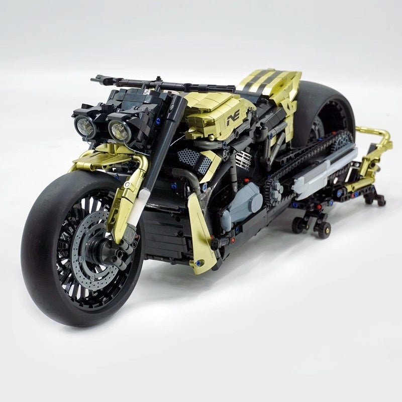 Brick MOC Night Rod Special | 2427pcs - Brick Car Merchant
