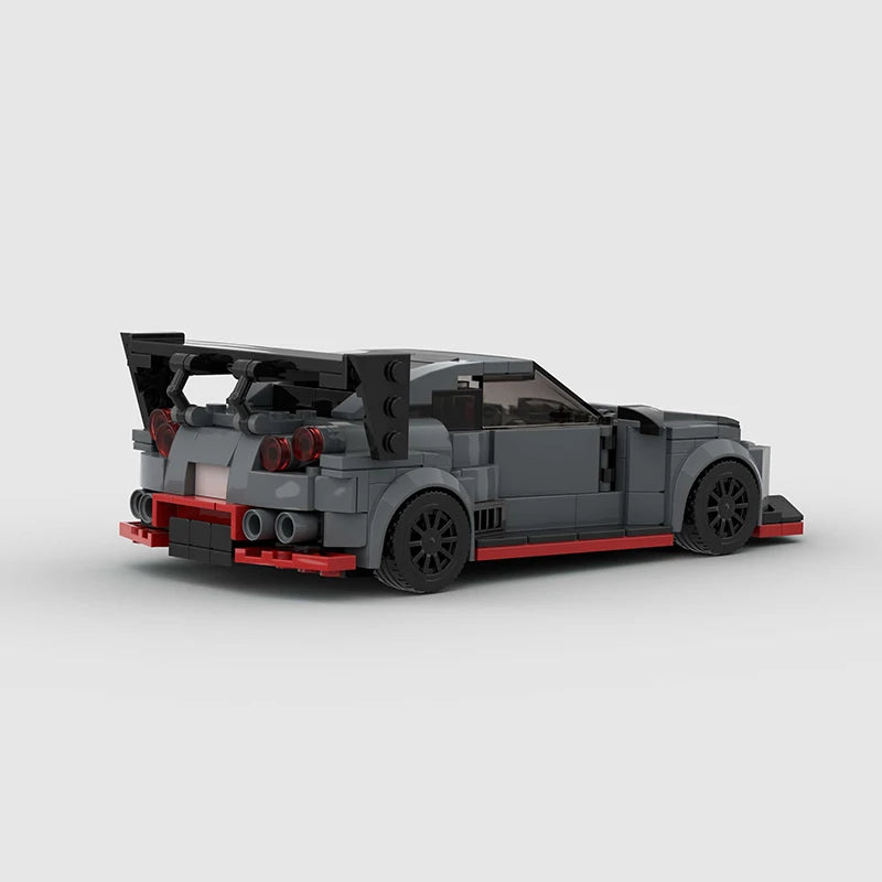 Brick MOC Nissan GT-R R35 - Brick Car Merchant