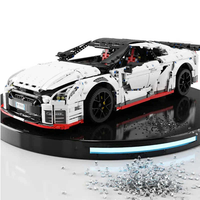 Brick MOC Nissan R35 GTR | Display Edition, 4098 pcs - Brick Car Merchant