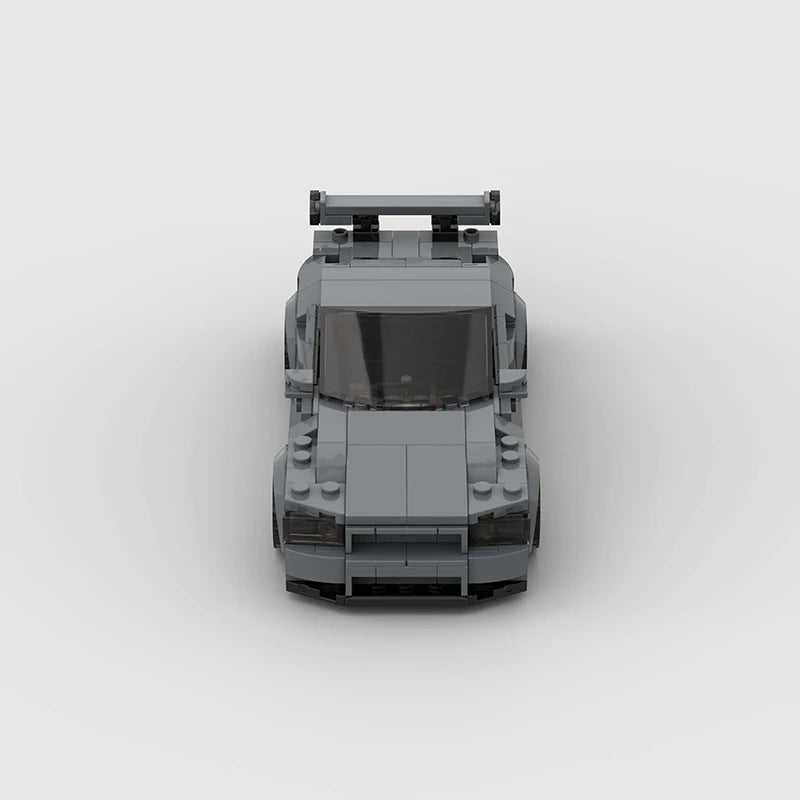 Brick MOC Nissan Skyline GT-R R34 - Brick Car Merchant