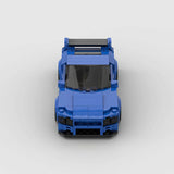 LEGO MOC Nissan Skyline R34 - Brick Car Merchant LEGO MOC Nissan Skyline R34 - Brick Car Merchant