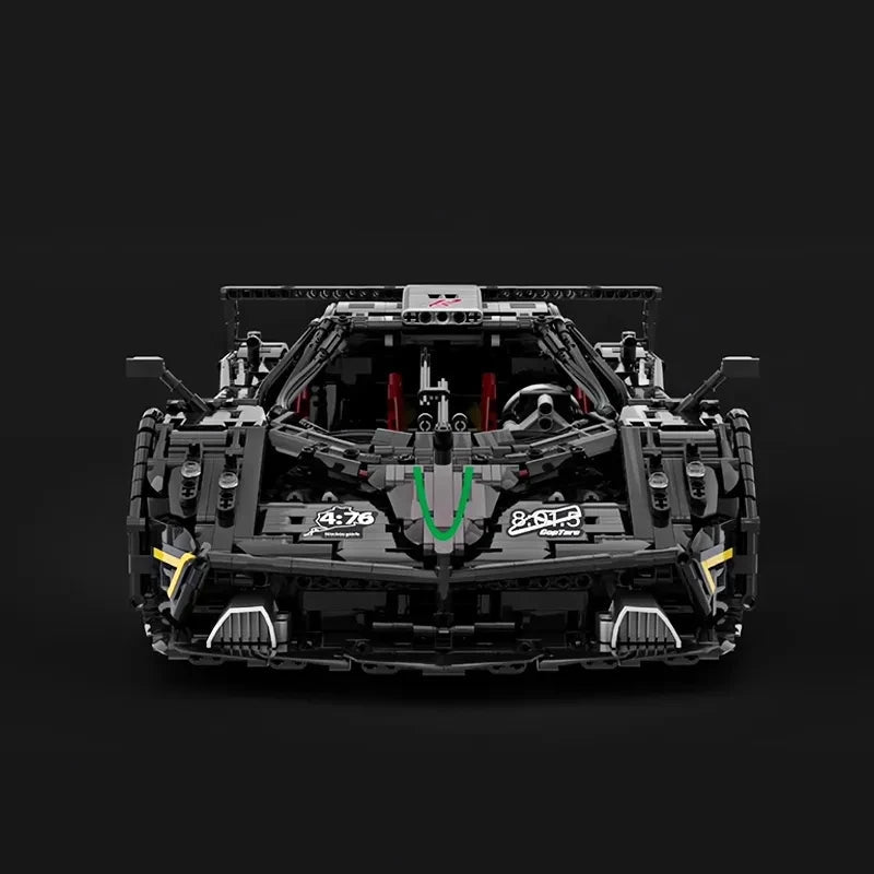 Brick MOC Pagani Zonda R | 4500 pcs - Brick Car Merchant