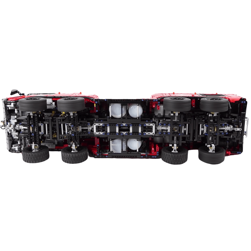 Brick MOC Pneumatic Airport Rescue Truck | 6653pcs - Brick Car Merchant