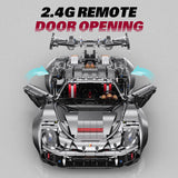 LEGO MOC Porsche 918 | Remote Control, Electric Doors, Electric Air Suspension, LED features, Steam Spray System, 4306 pcs - Brick Car Merchant LEGO MOC Porsche 918 | Remote Control, Electric Doors, Electric Air Suspension, LED features, Steam Spray System, 4306 pcs - Brick Car Merchant