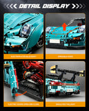 LEGO MOC Porsche GT2 RS | Remote Control, Electric Air Suspension, Electric Opening Features, Drivetrain Switch, Lightning Features, 3389 pcs - Brick Car Merchant LEGO MOC Porsche GT2 RS | Remote Control, Electric Air Suspension, Electric Opening Features, Drivetrain Switch, Lightning Features, 3389 pcs - Brick Car Merchant