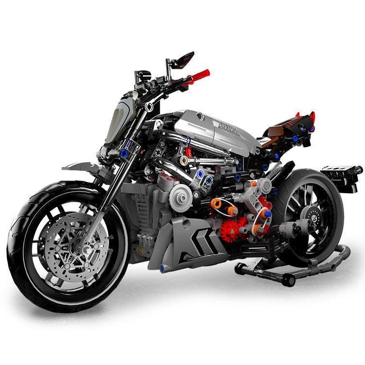 Brick MOC Power Cruiser Model | 827pcs - Brick Car Merchant