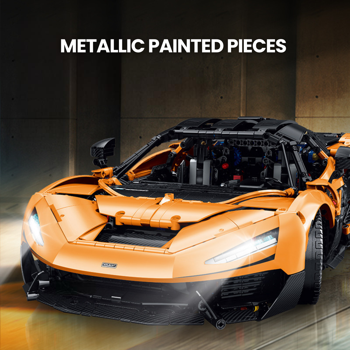 Brick MOC The Ultimate British Hybrid V8 Hypercar - Brick Car Merchant