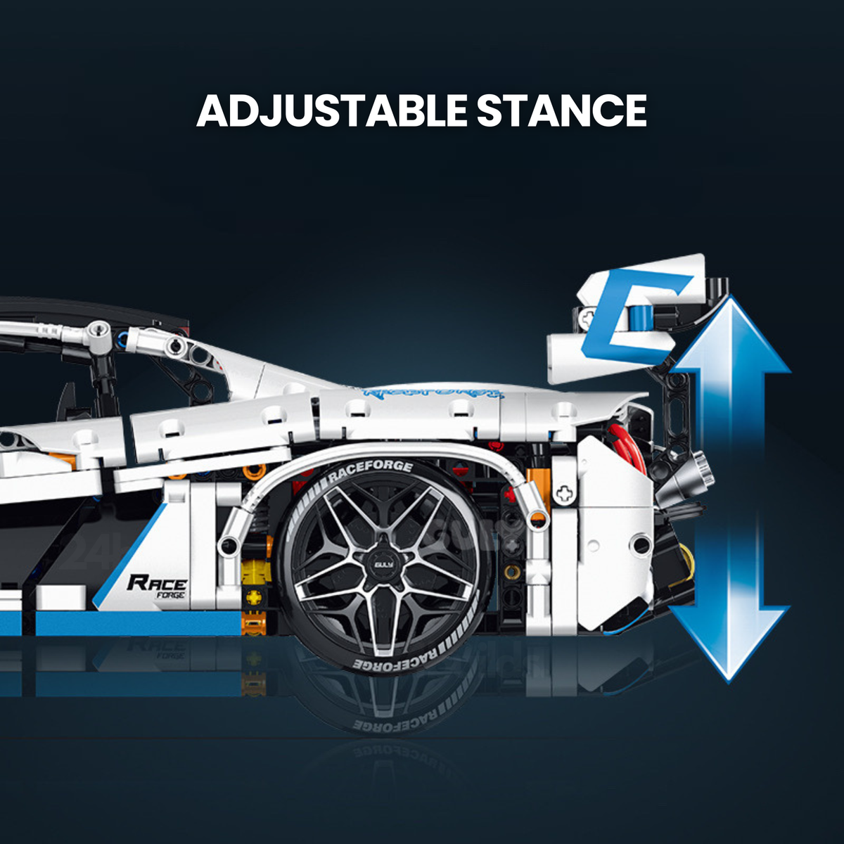 Brick MOC British Performance Hypercar - Brick Car Merchant