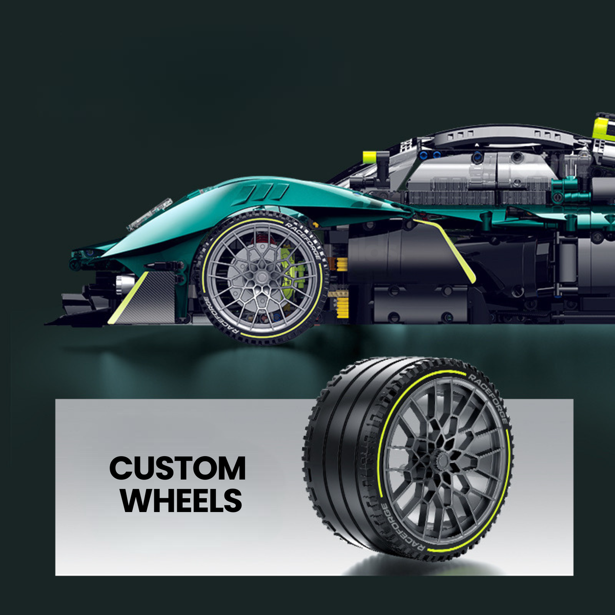 Brick MOC The Ultimate British Hypercar V2 - Brick Car Merchant