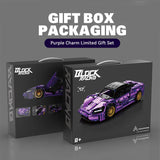 LEGO MOC Purple Phantom Sports Car | Remote Control, Opening Features, 1273 pcs - Brick Car Merchant LEGO MOC Purple Phantom Sports Car | Remote Control, Opening Features, 1273 pcs - Brick Car Merchant