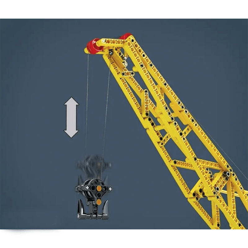 Brick MOC RC Crawler Crane | 1205pcs - Brick Car Merchant