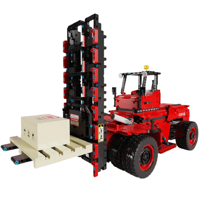 Brick MOC RC Heavy-Duty Forklift | 2015pcs - Brick Car Merchant