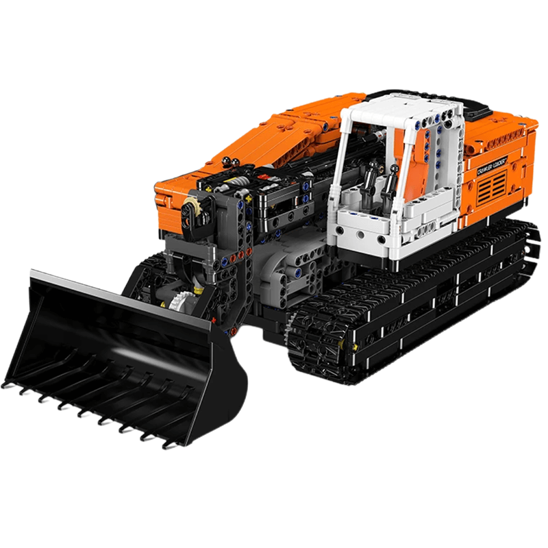 Brick MOC RC Heavy-Duty Wheel Loader | 1422pcs - Brick Car Merchant