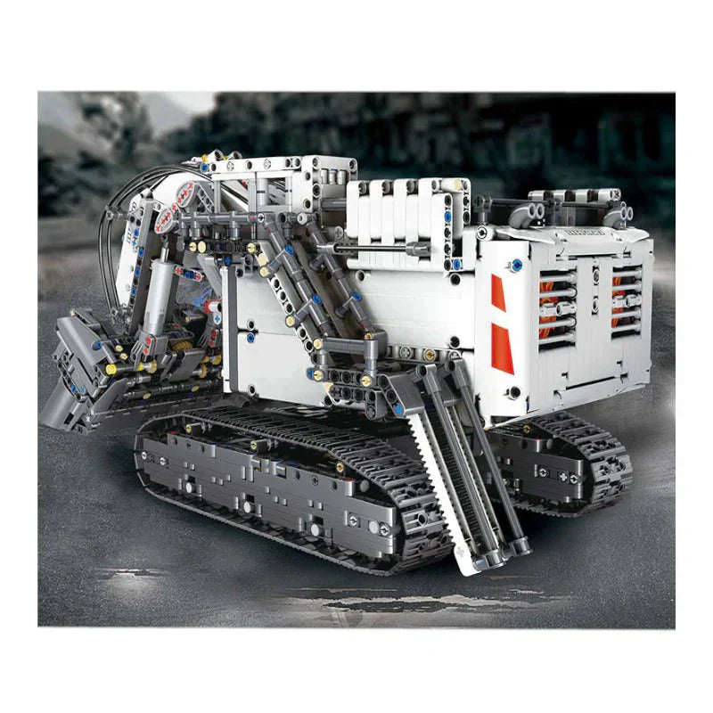 Brick MOC RC Heavy-Duty Wheel Loader | 4416pcs - Brick Car Merchant