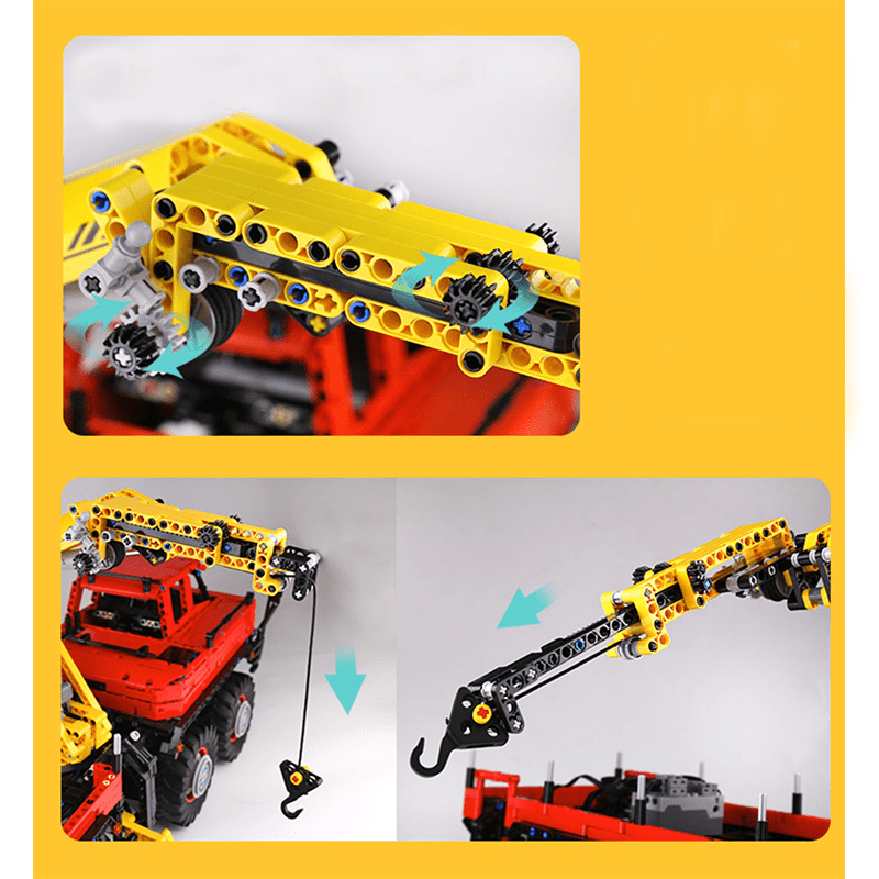 Brick MOC RC Logging Truck | 3068pcs - Brick Car Merchant