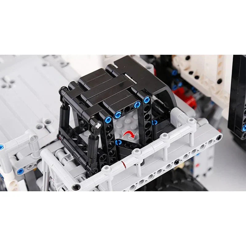 Brick MOC RC Mining Dump Truck | 2010pcs - Brick Car Merchant