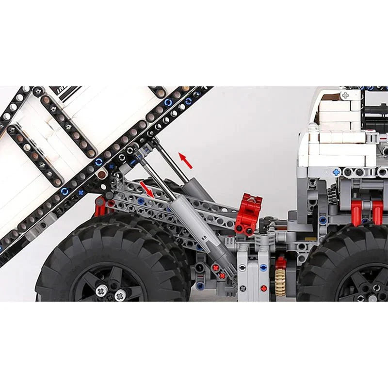 Brick MOC RC Mining Dump Truck | 2010pcs - Brick Car Merchant