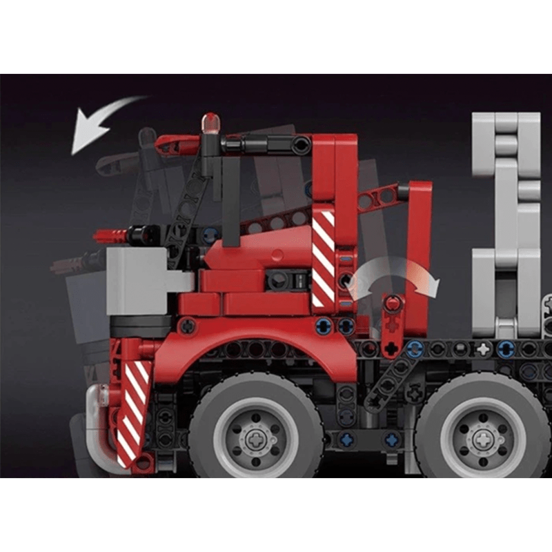 Brick MOC RC Mobile Crane | 2827pcs - Brick Car Merchant